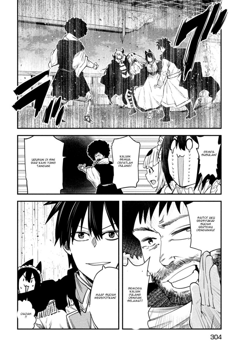 Isekai Kaeri no Daikenja-sama wa Sore Demo Kossori Kurashite Iru Tsumori desu Chapter 42 Bahasa Indonesia